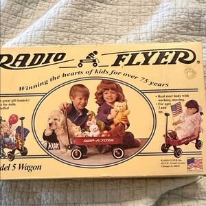 Radio Flyer Red Kids Wagon NIB